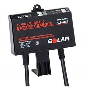 Chargeur batterie 12v, 1.5amp