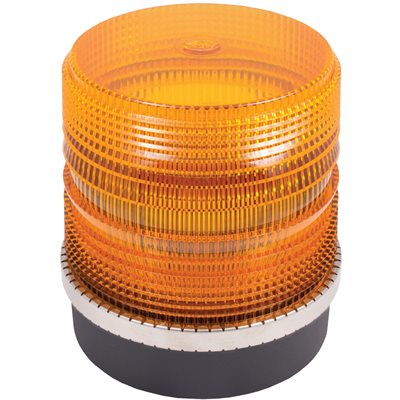 Amber LED beacon perm. mount