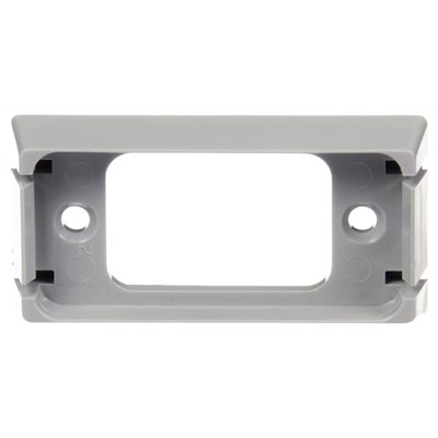 Grey base mount 1"x2"