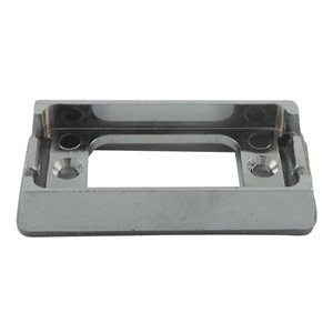 Chrome base mount 1"x2"