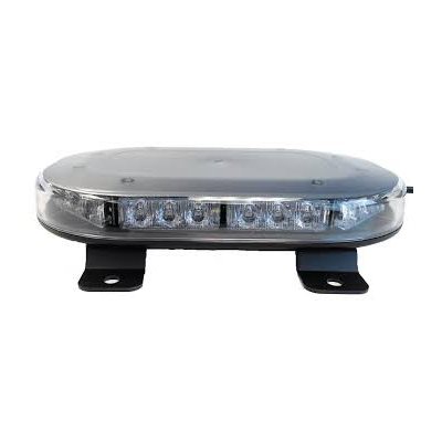 LED Mini warning light bar 10" perm. mount