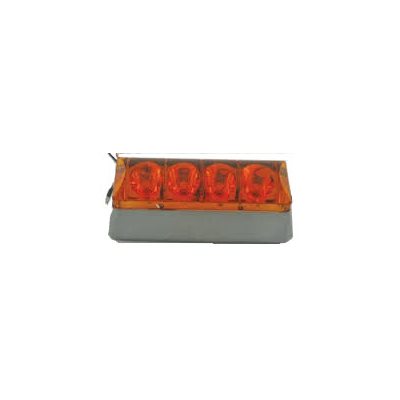 LED strobe light Amber