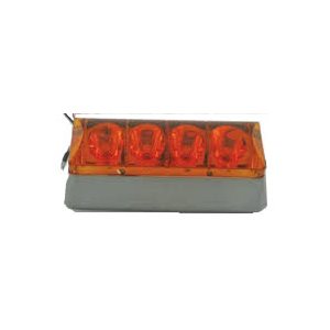 LED strobe light Amber