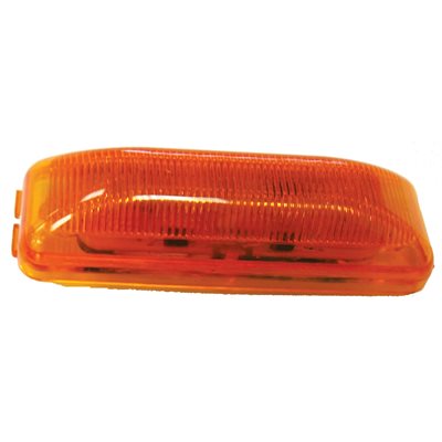 Marker lamp 4-LED amber 1"x4"