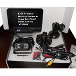 7" Digital wireless camera system